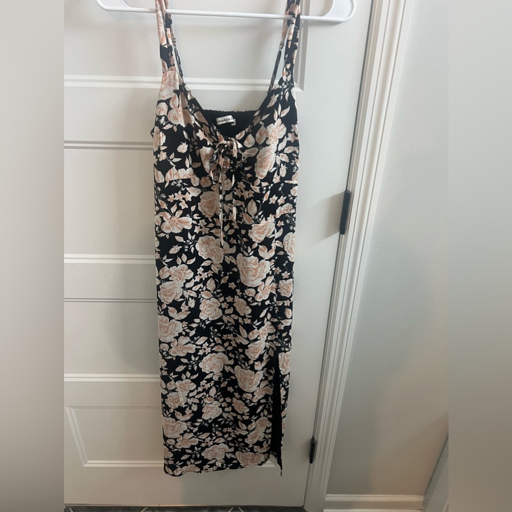 Abercrombie midi sun dress with slit